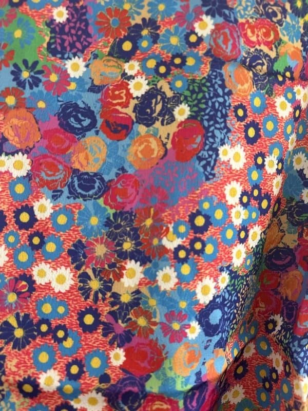 Never Fully Dressed Never fully dressed bubble top in a multi colour size8