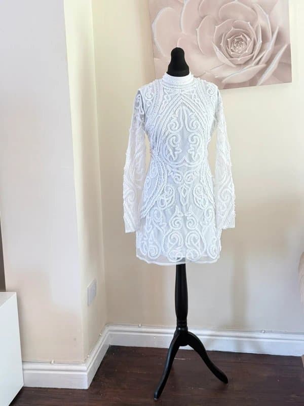River Island River Island embroidered special occasions party evening dress RRP E140