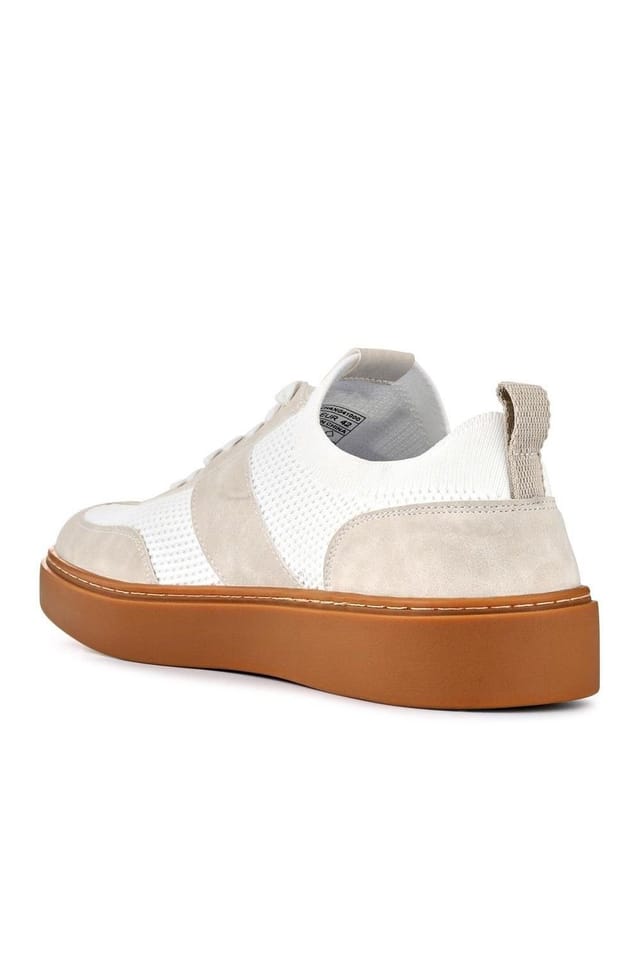 Pavers Pavers Men's Casual Lace-Up Shoes in White - 3