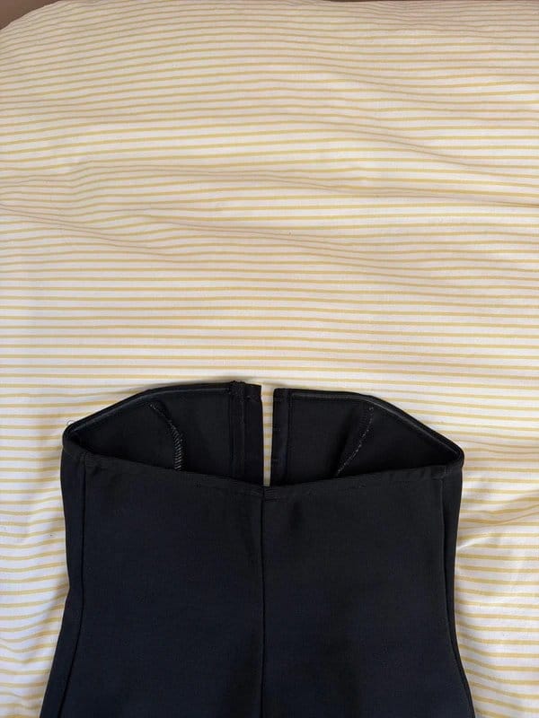 ASOS Black Satin Corset