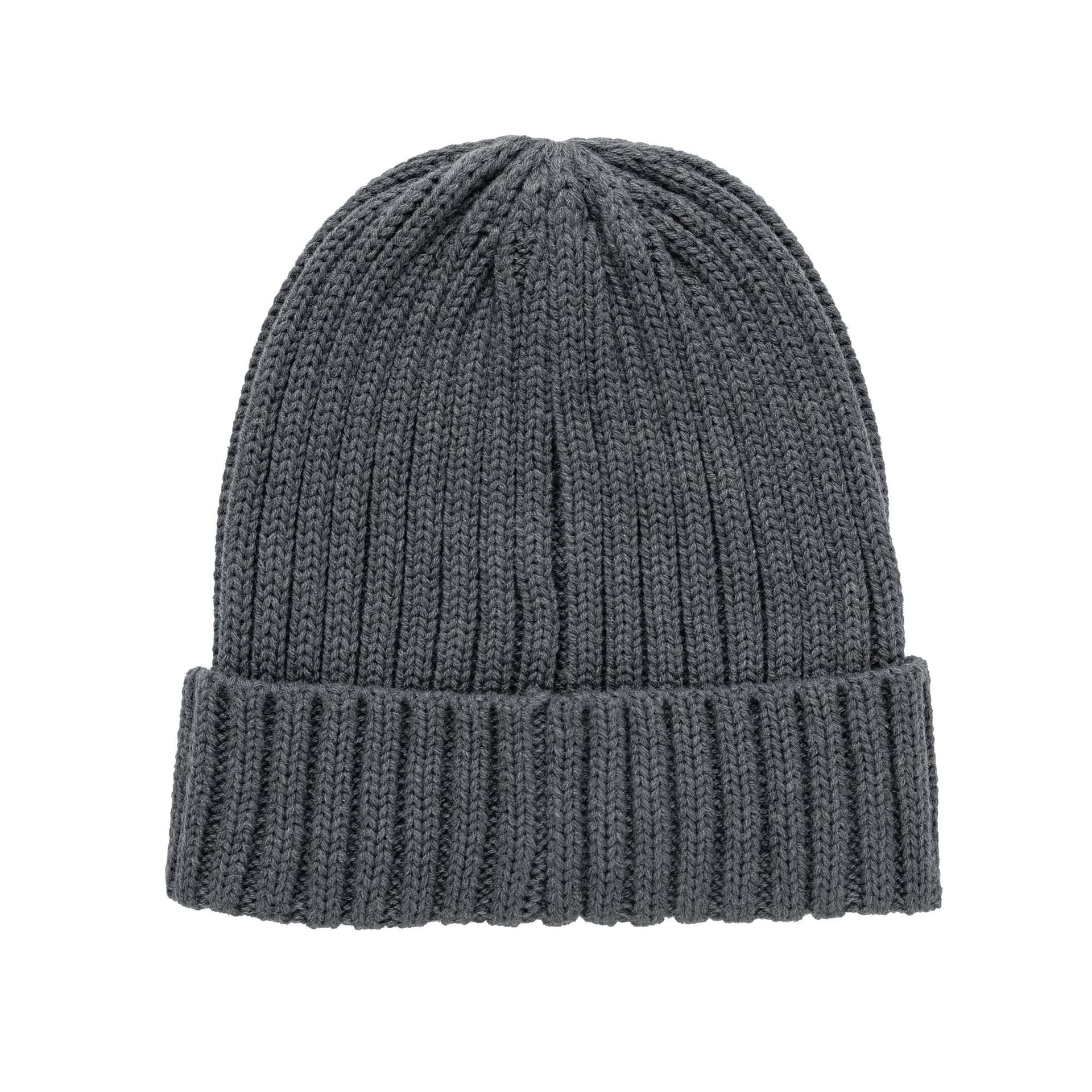 XD Design XD Design Dark Grey Ribbed Beanie for Men