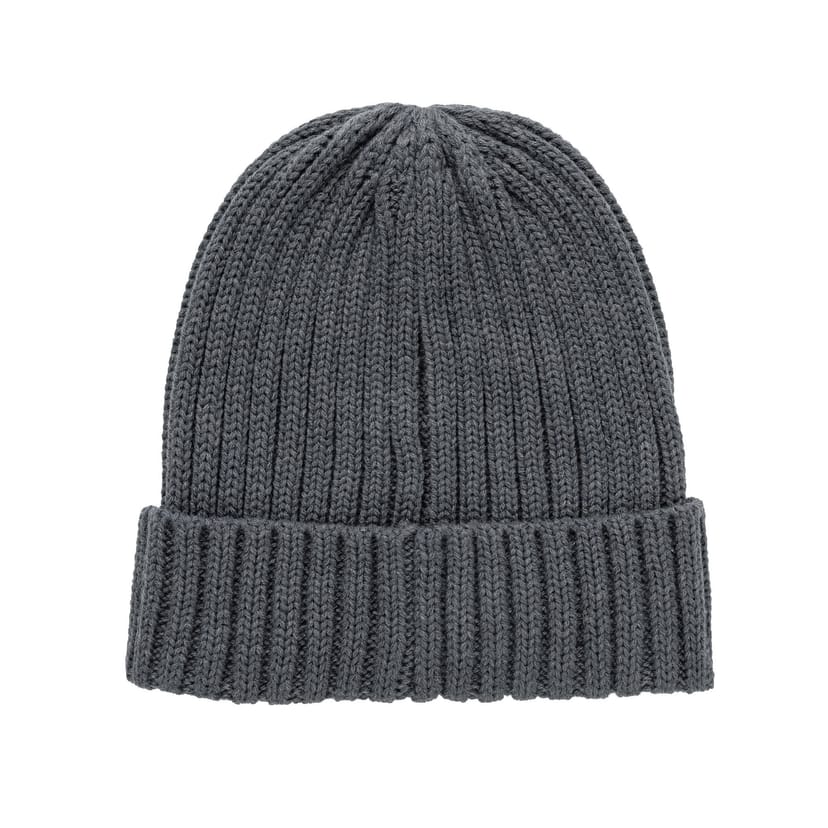 XD Design XD Design Men's Kennedi Ribbed Polylana Aware Beanie in Dark Grey - 1