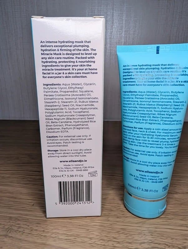Ella & Jo Ella & Jo The Miracle Mask - Hydrating & Plumping 100ml