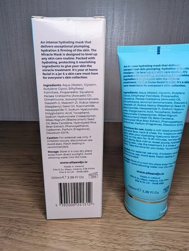 Ella & Jo Ella & Jo The Miracle Mask - Hydrating & Plumping 100ml - 1