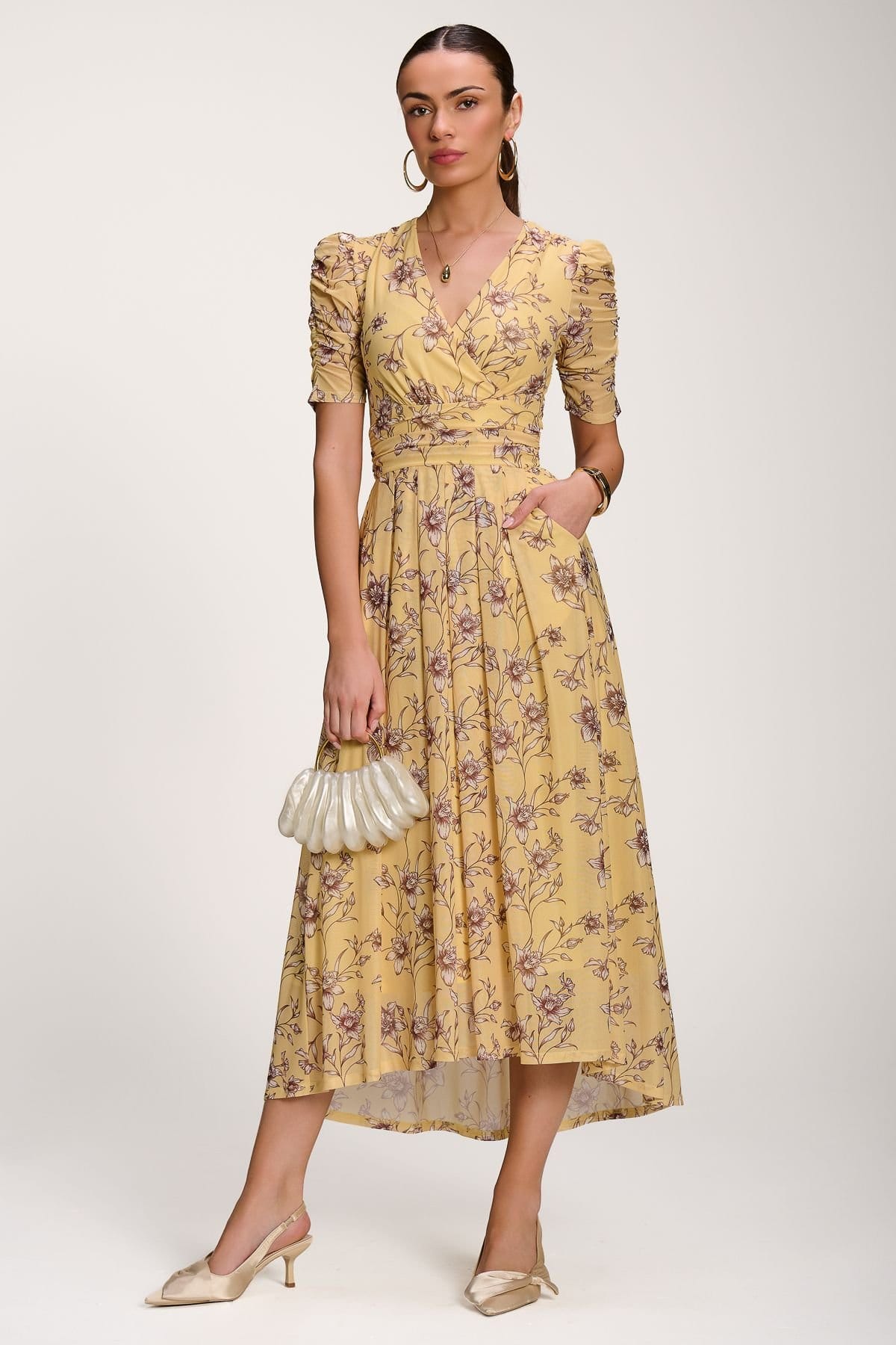 bright yellow