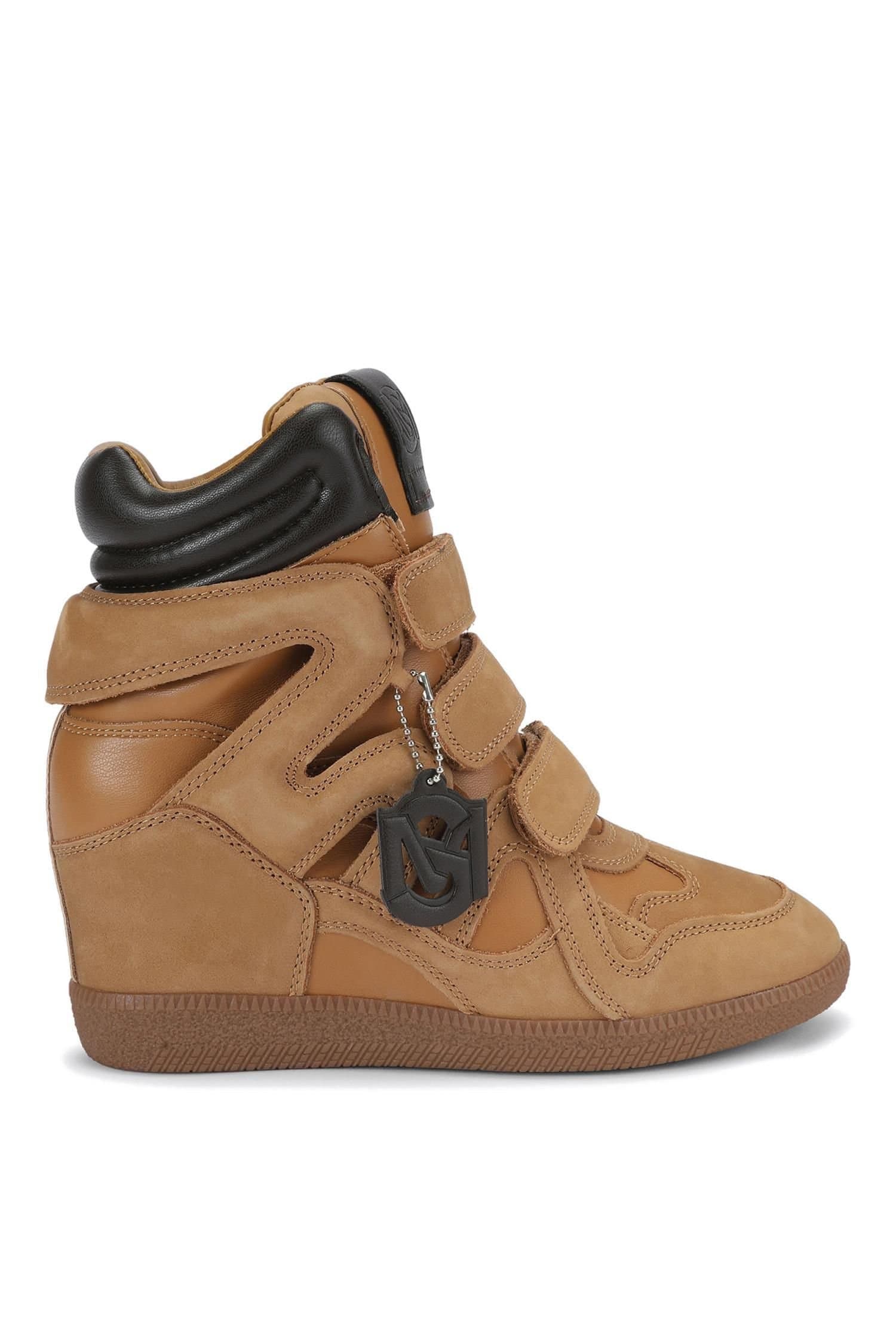 Steve Madden STEVE MADDEN Women's 'Mavis Wheat Nubuck' Trainers in Tan