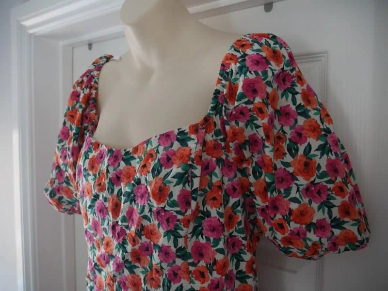 Dorothy Perkins Dorothy Perkins Dress Ladies Size 16 Multicoloured Floral Wedding Guest Party