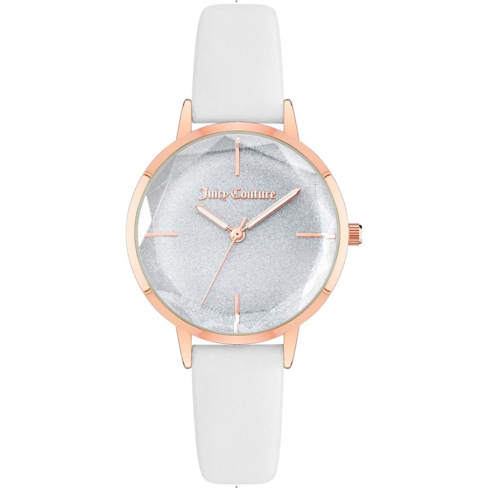 Juicy Couture Juicy Couture Women's JC1326RGWT 34mm Quartz Watch in White