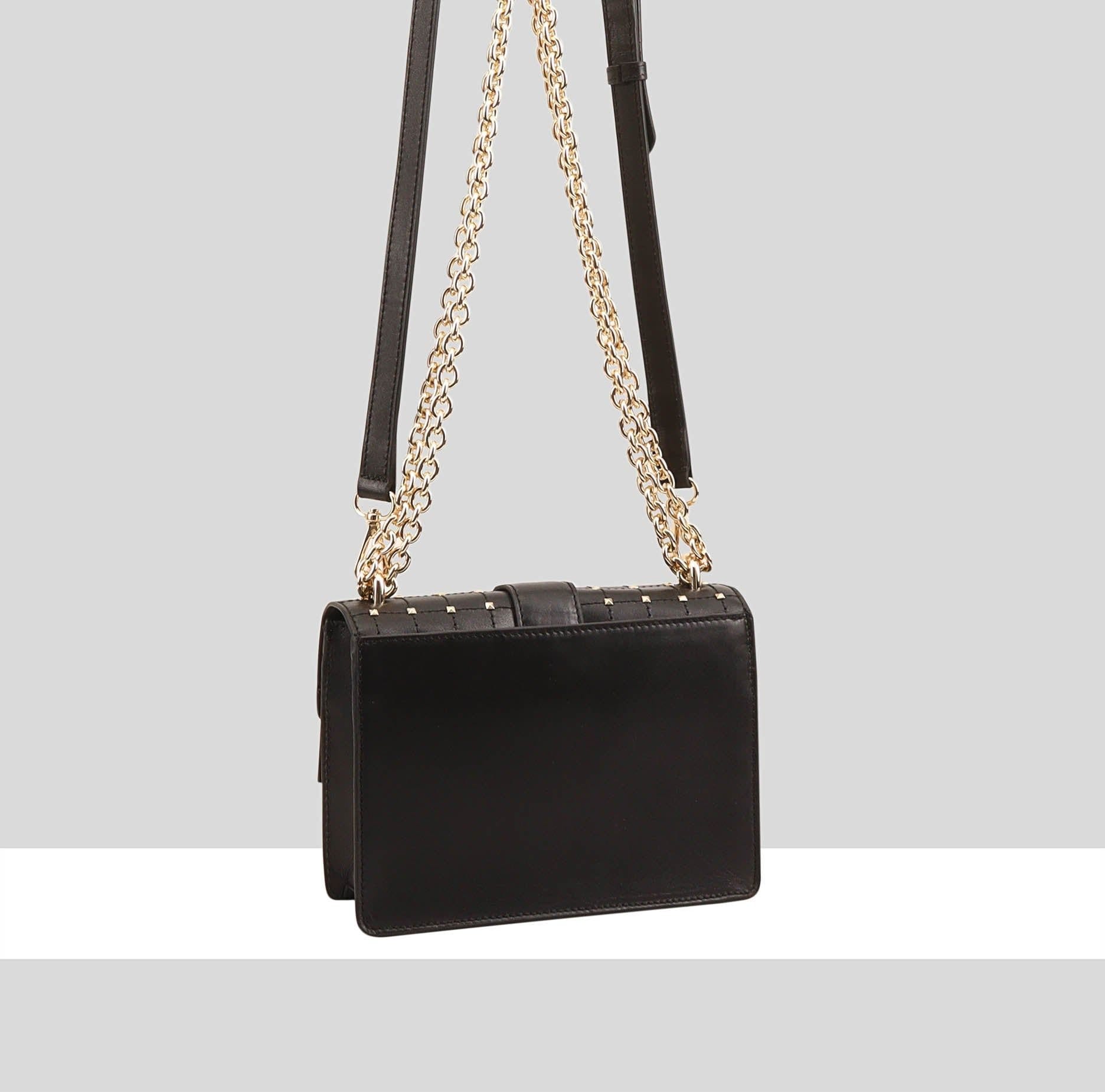 Paul Costelloe Paul Costelloe Women's Shweli Leather Cross Body Bag in Black - 4