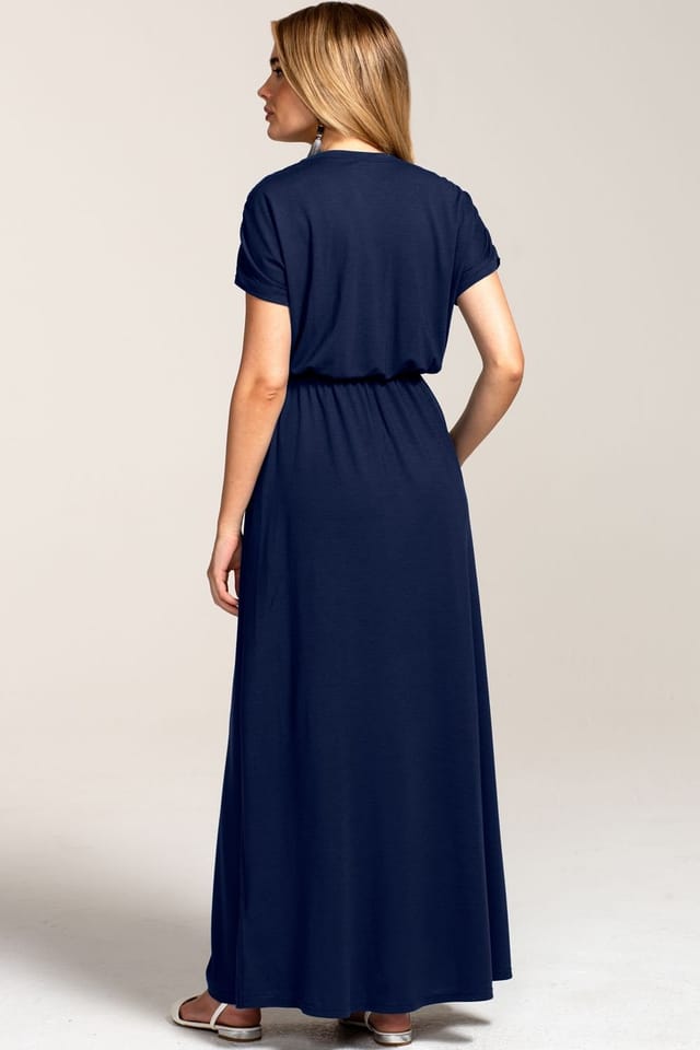 Hot Squash Hot Squash Women's The Maxi Dress in Navy - 3