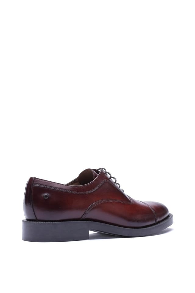 Base London Base London Men's Roma Toe Cap Shoe in Tan - 2