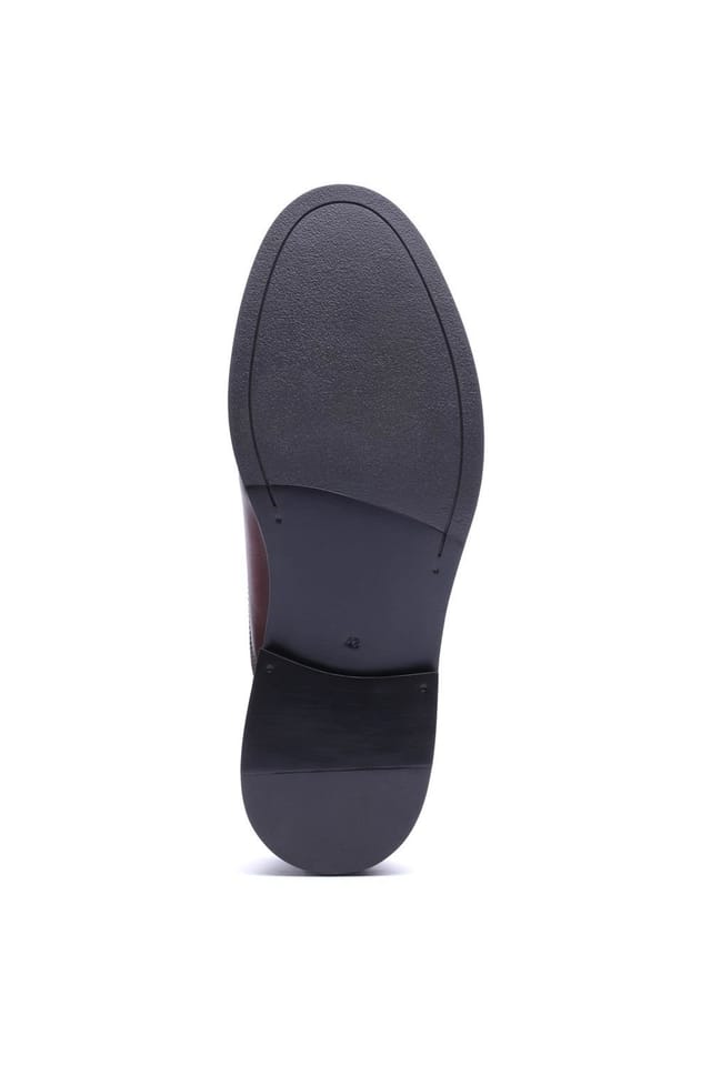 Base London Base London Men's Roma Toe Cap Shoe in Tan - 3