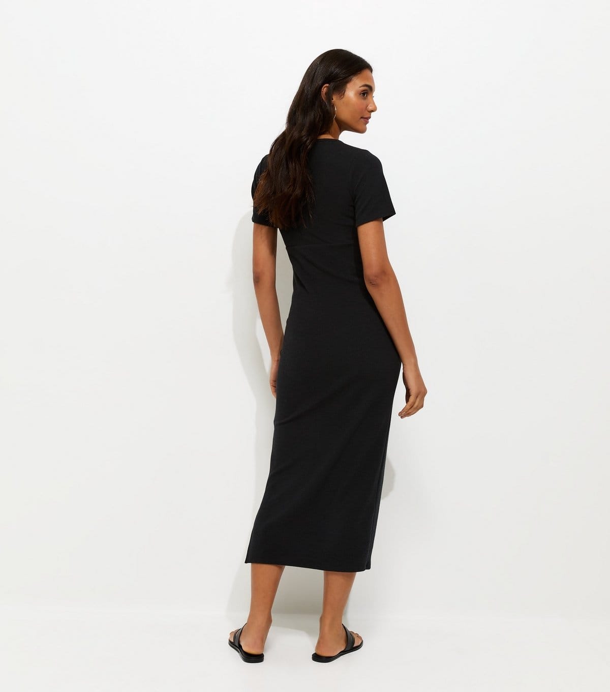 New Look Women's Maternity Black Wrap Nursing Dress New Look - 4