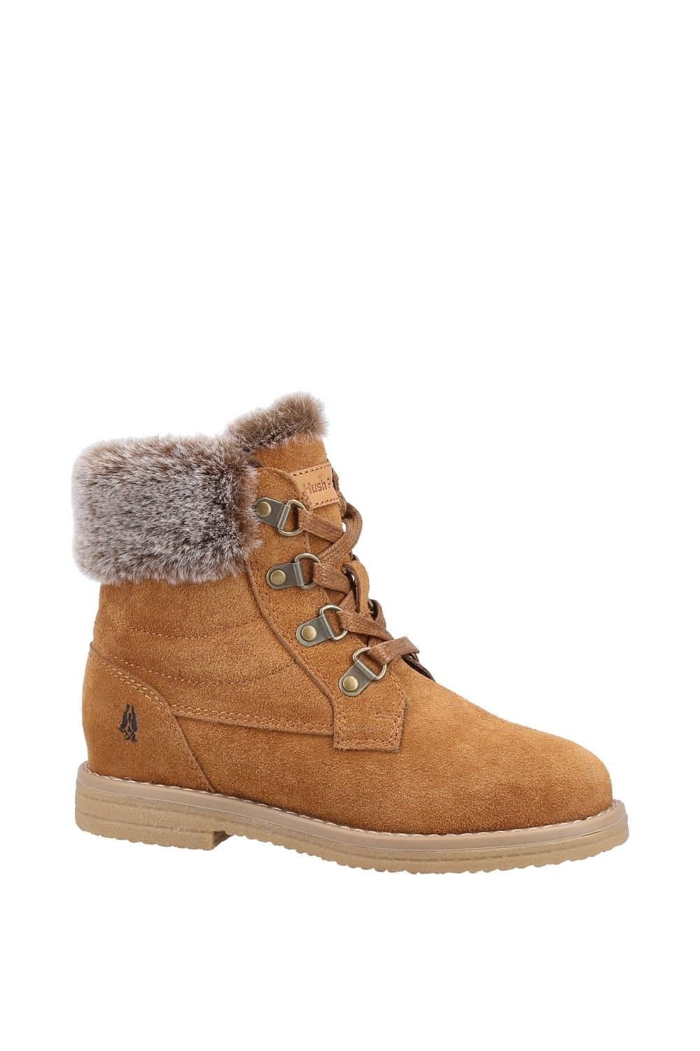 Hush Puppies Hush Puppies Women's 'Mini Florence' Suede Boot in Tan