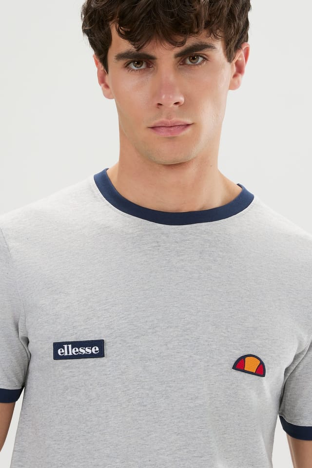 Ellesse Ellesse Men's Ringetto Tee in Light Grey - 3