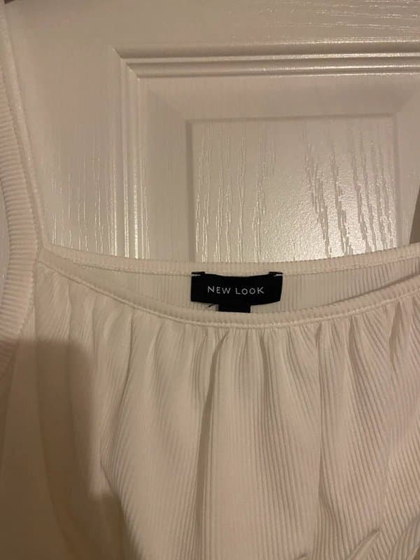 New Look White vest top