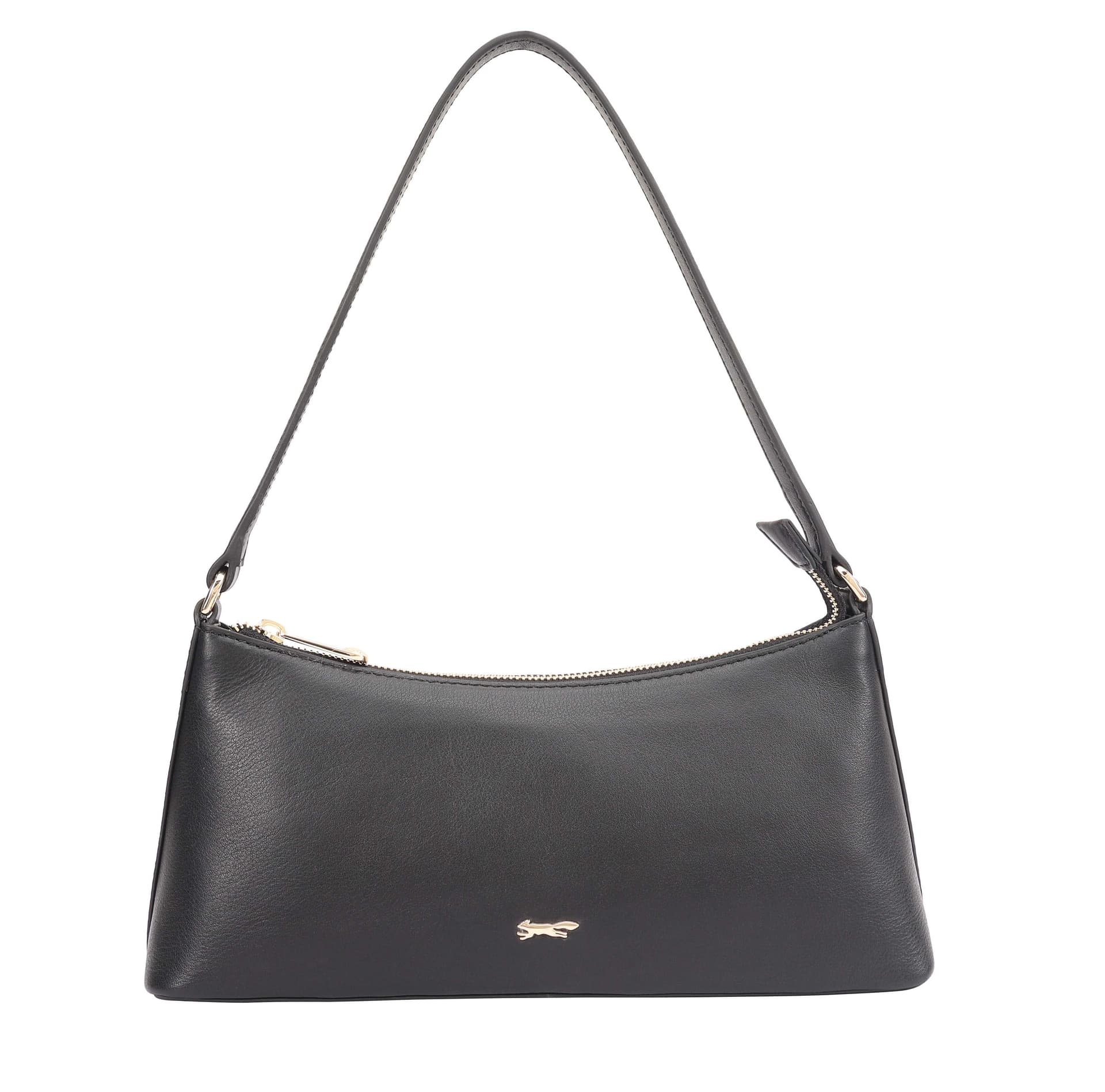 Paul Costelloe Paul Costelloe Women's Zoey Leather Shoulder Bag in Black