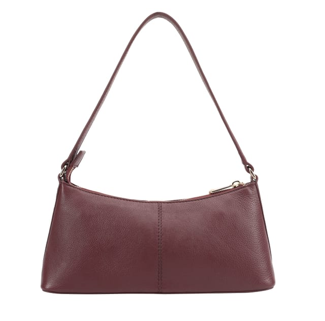 Paul Costelloe Paul Costelloe Women's Zoey Leather Shoulder Bag in Black - 3