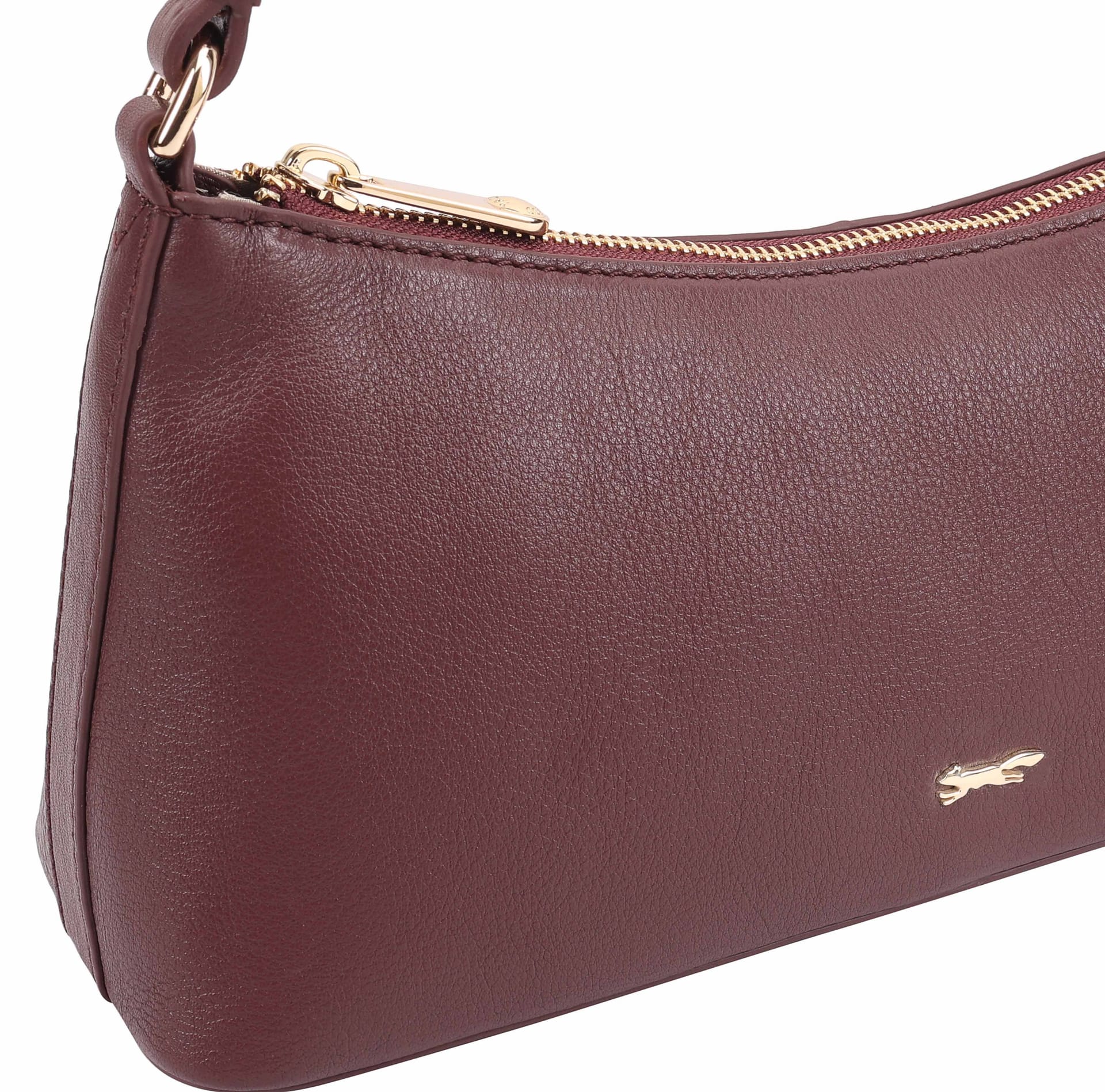 Paul Costelloe Paul Costelloe Women's Zoey Leather Shoulder Bag in Black - 4