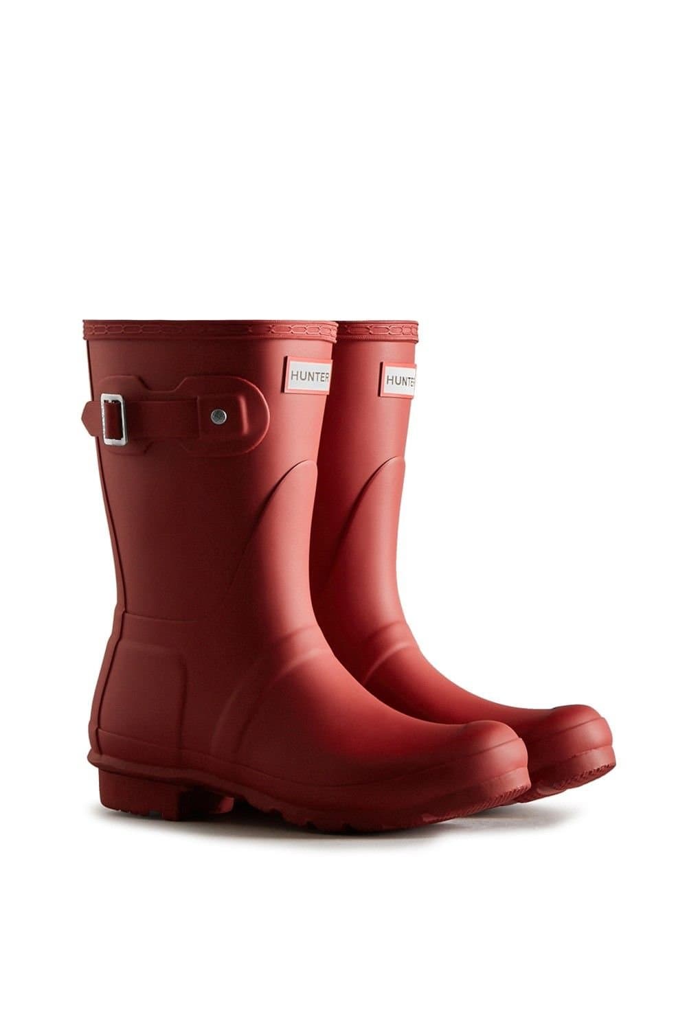 Hunter Hunter Women's Original Short Wellington Boots in Red
