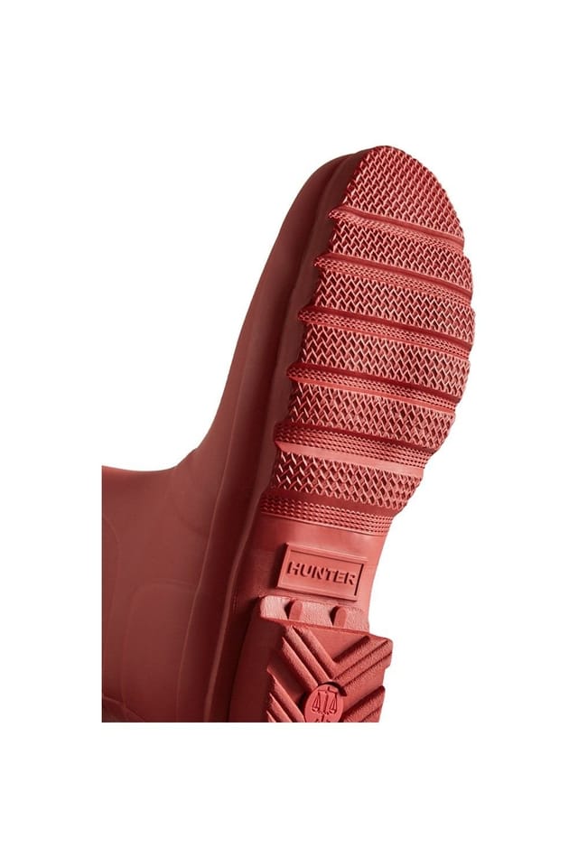 Hunter Hunter Women's Original Short Wellington Boots in Red - 3