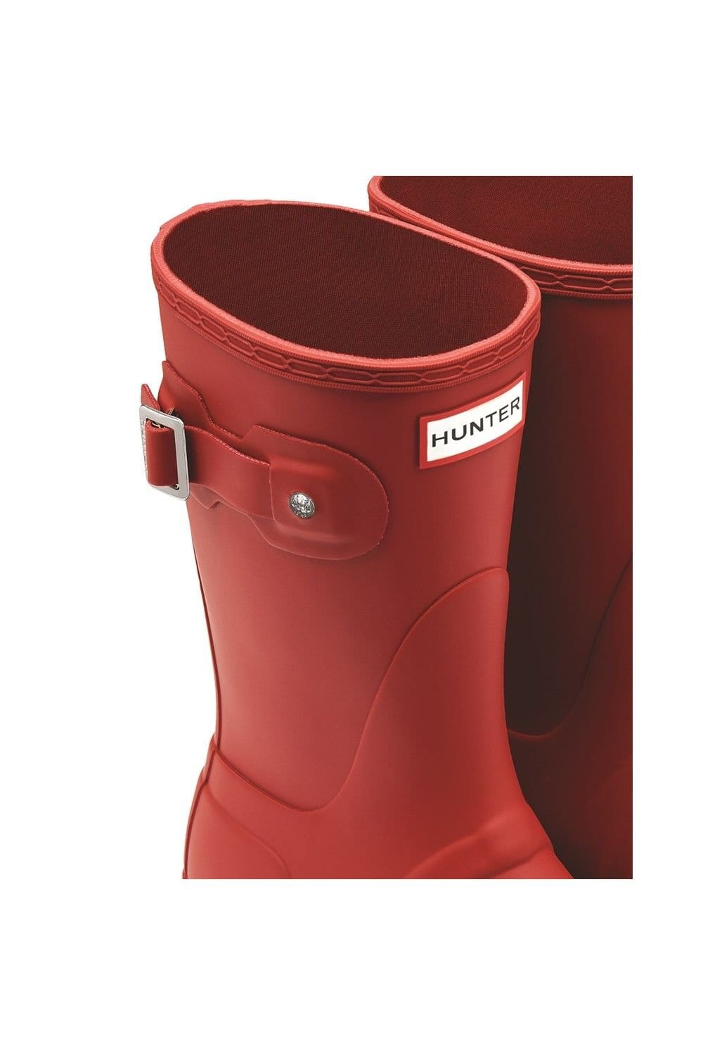 Hunter Hunter Women's Original Short Wellington Boots in Red - 4