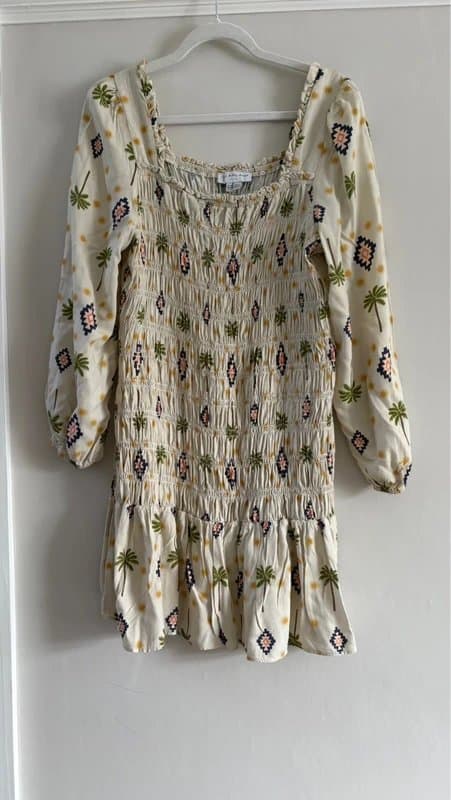 Never Fully Dressed Never fully dressed palm print dress size 16 #holiday#holiday#festival