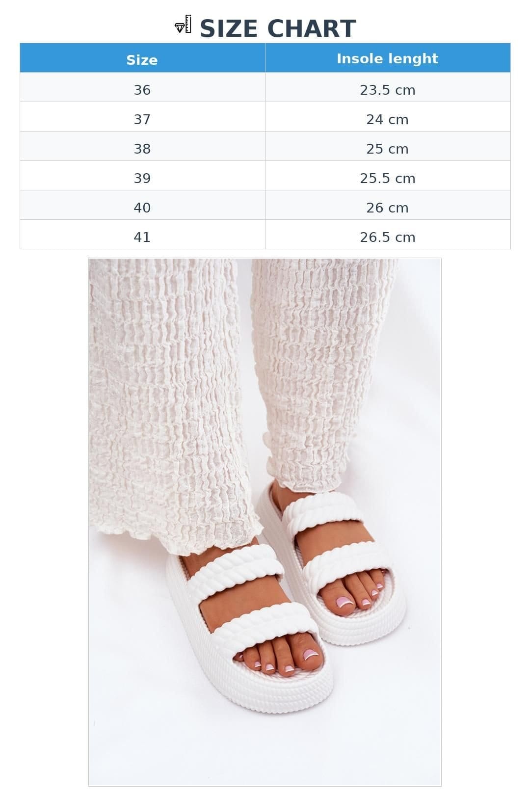 Love Lace Love Lace Women's Lightweight Foam Platform Flip Flops Two Strap Comfort All Day in White - 4