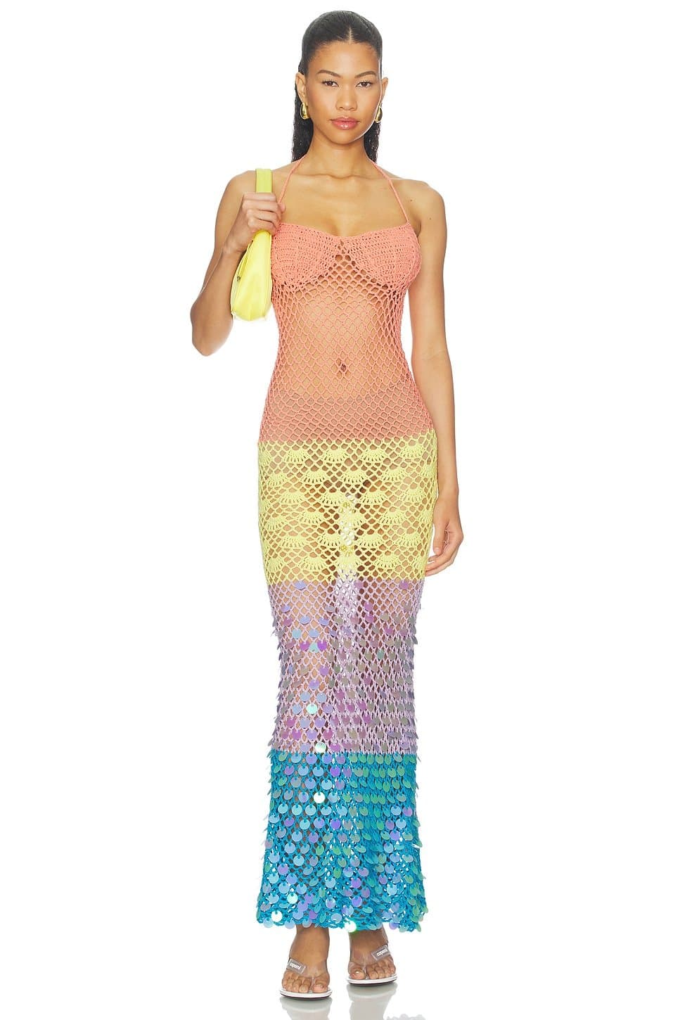 revolve Hildie Crochet Maxi Dress
