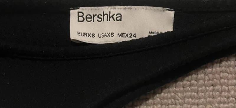 Bershka asymmetrical bershka top