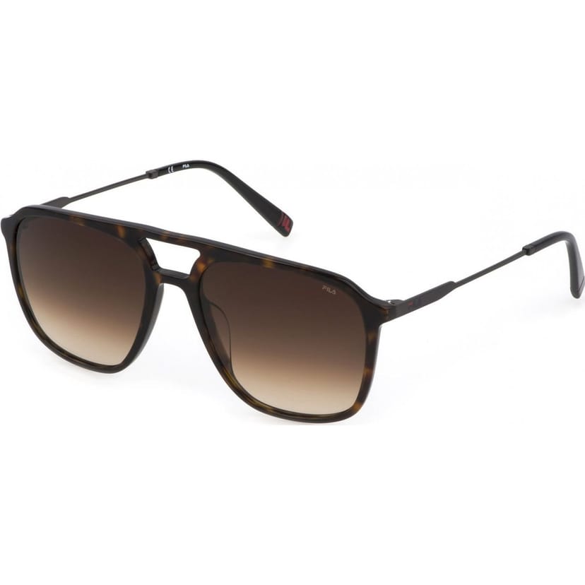 Fila FILA Men's SFI215-56722Y Sunglasses in Brown - 1