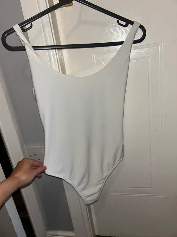 Bershka White body suit