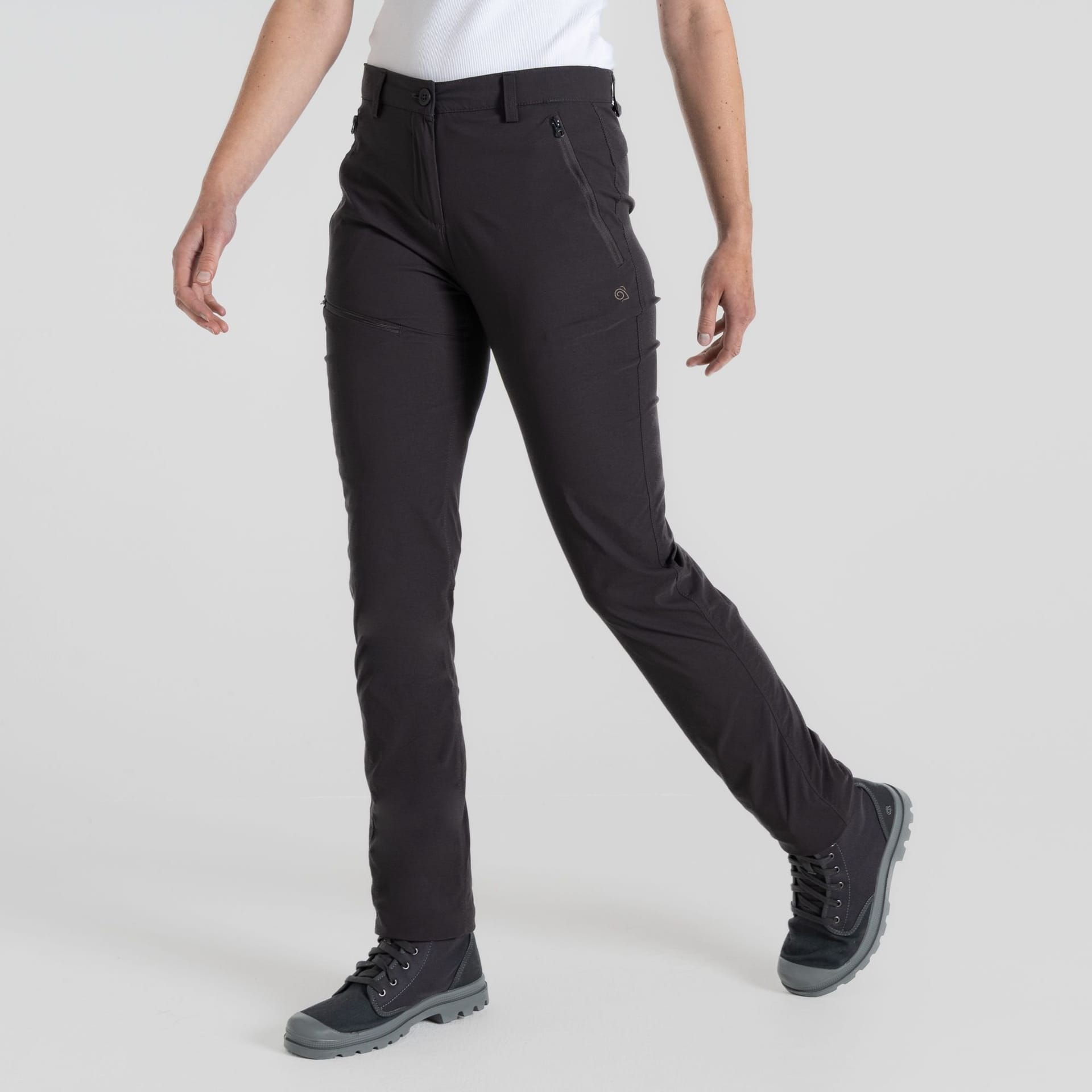 Craghoppers Craghoppers Women's Nosilife Anti-Insect Pro Lightweight Walking Trousers in Charcoal - 4