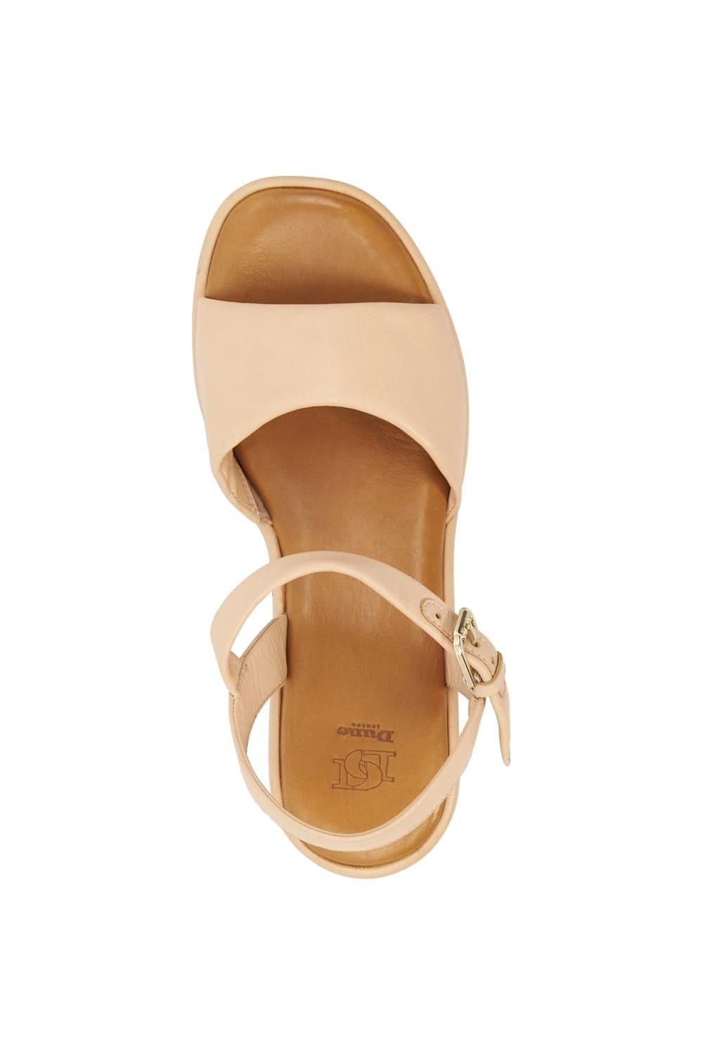 Dune London Dune London Women's 'Komodo' Leather Wedges in Natural - 4