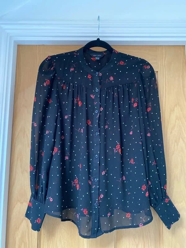 New Look New Look chiffon blouse size 10