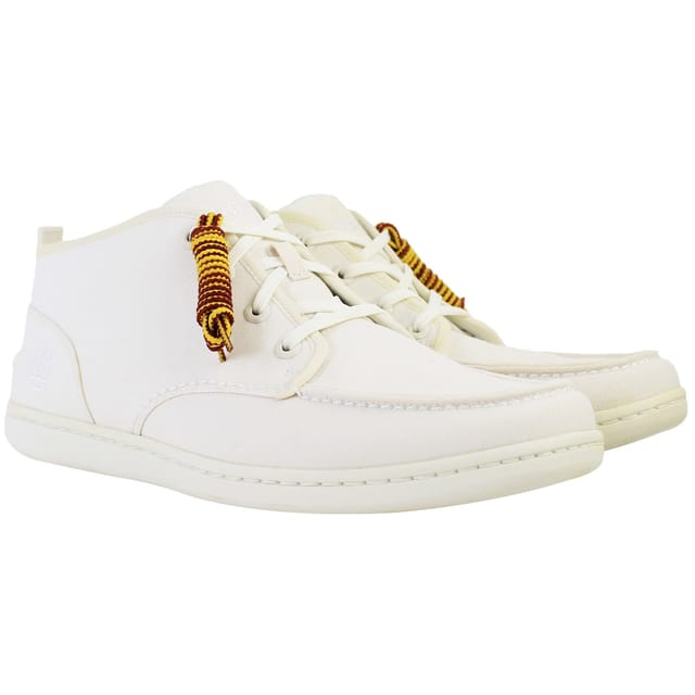 Timberland Timberland Men's Newmarket White Plimsolls - 2