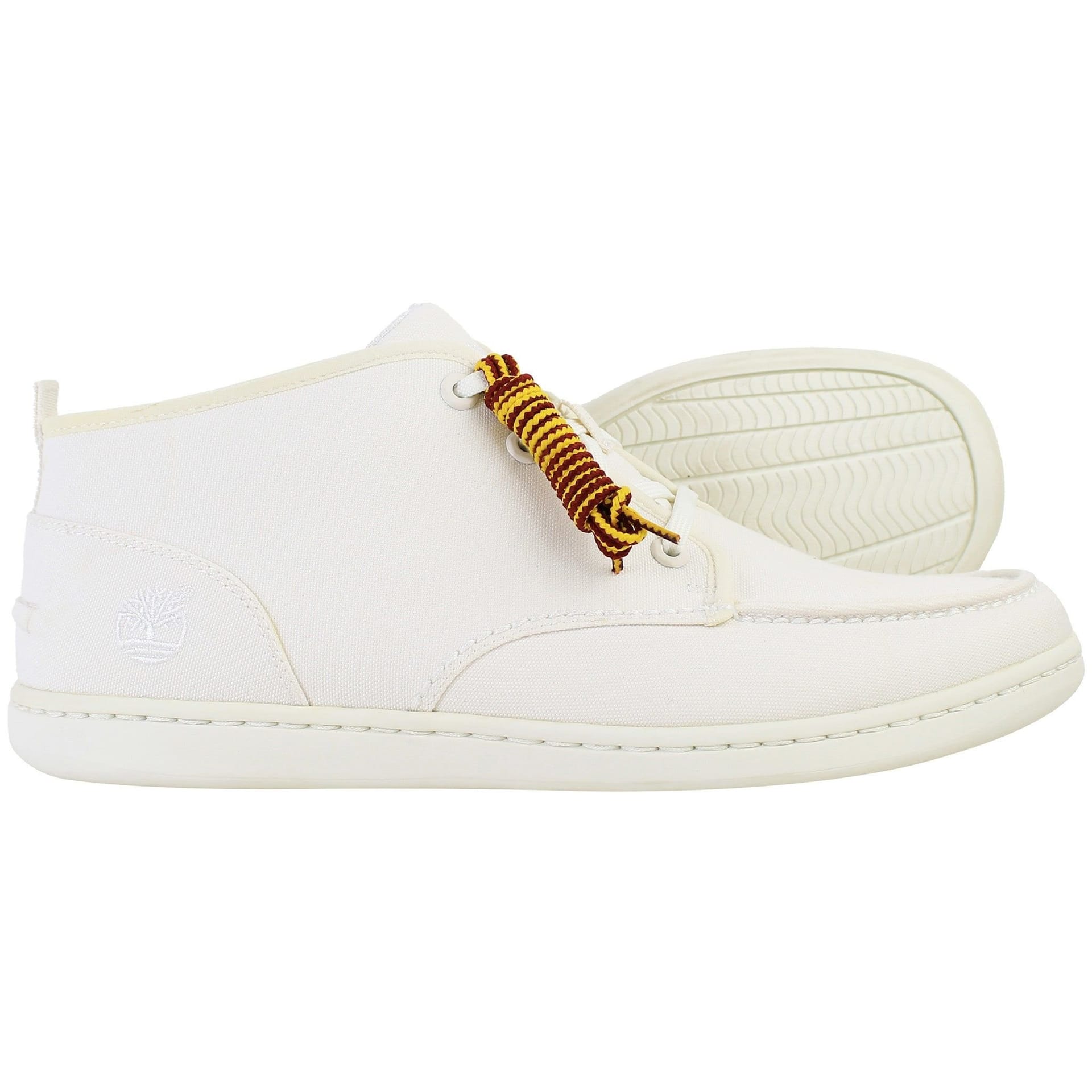 Timberland Timberland Men's Newmarket White Plimsolls - 4