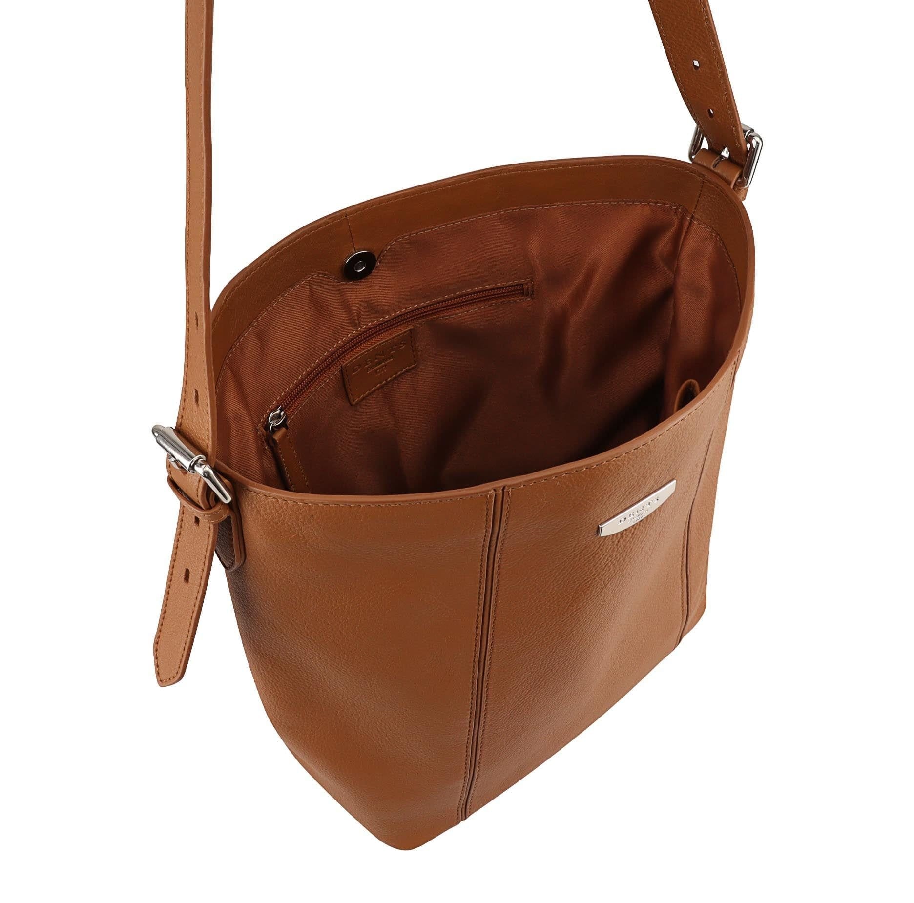 Dents Dents Women's Clifton Leather Handbag in Tan - 4