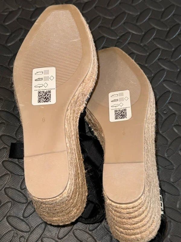 ASOS ASOS New black espadrilles, size 39/6