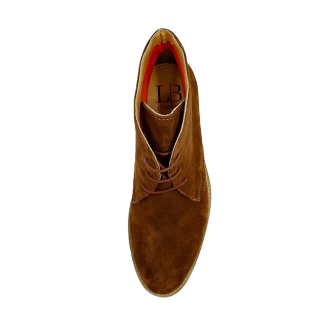 LB COMFORT LB COMFORT Men's Monty Leather Boots in Tan - 3