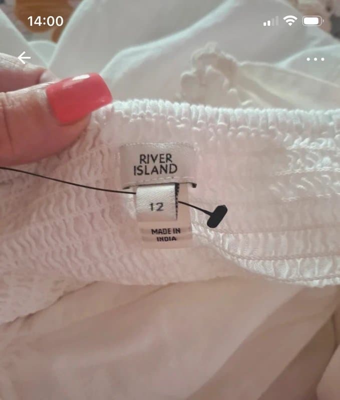 River Island White River Island Dress