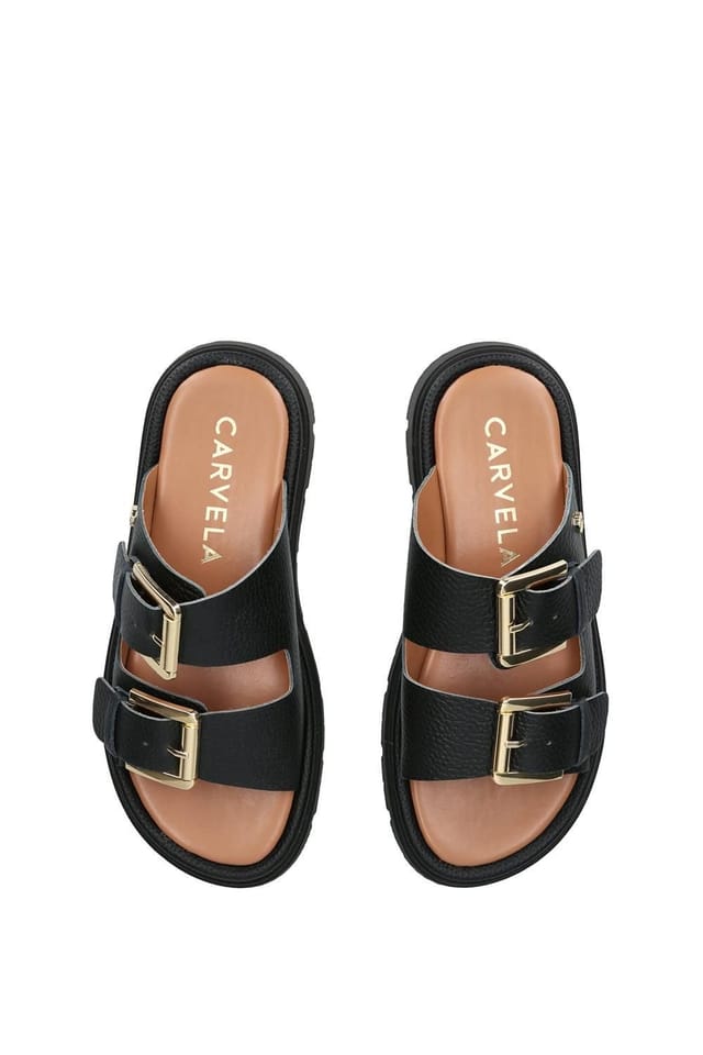 Carvela Carvela Women's 'Pavilion' Leather Sandals in Black - 2