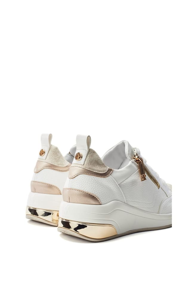 Moda In Pelle Moda In Pelle Women's Corali' Porvair Trainers in White - 3