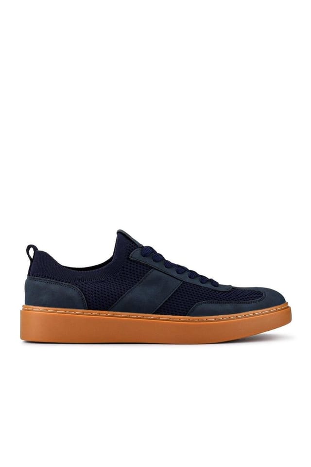 Pavers Pavers Men's Casual Lace-Up Shoes in Navy - 2
