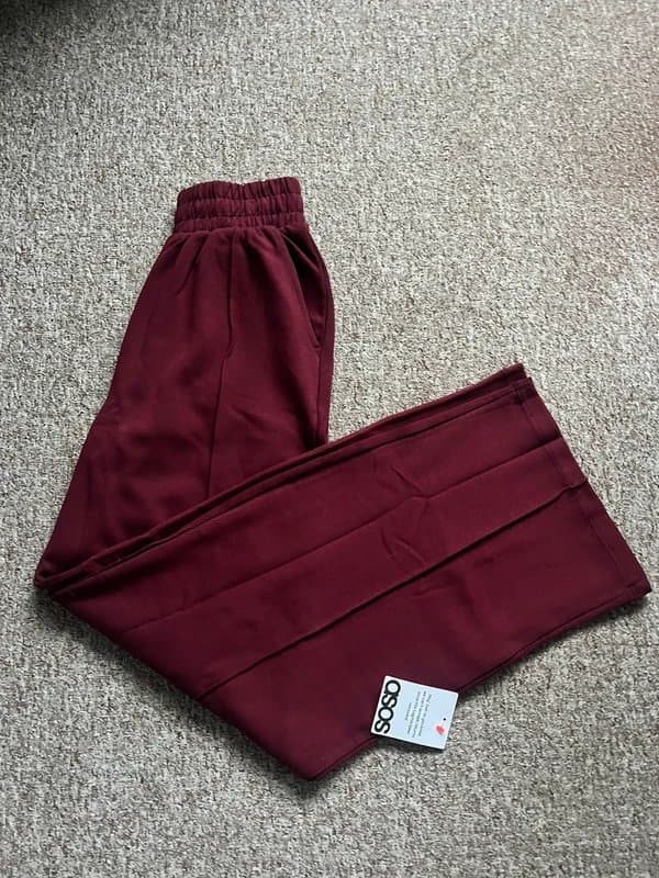 ASOS ASOS brand new wide leg tracksuit brooms xs s