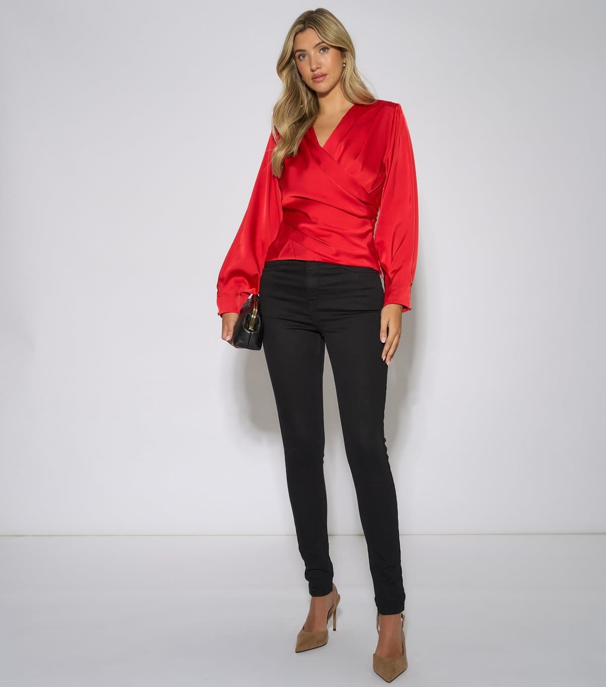 Gini London Women's Black Stretch Slim Fit Jeggings Gini London New Look