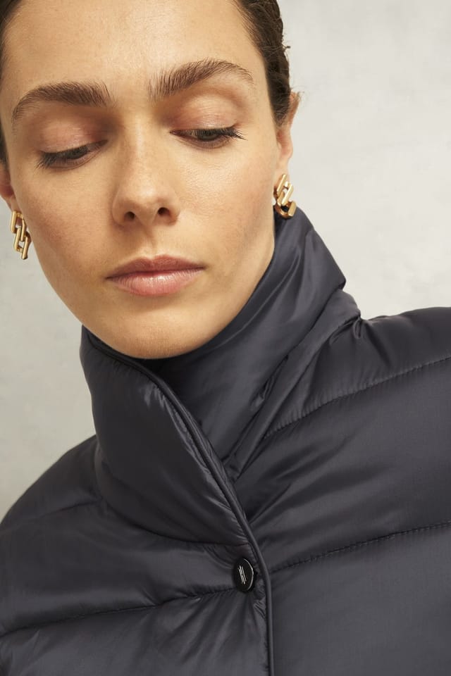 Hobbs London Hobbs London Women's Tana Puffer in Dark Grey - 3