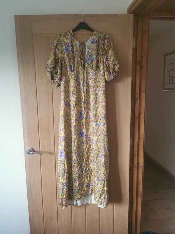 Topshop Topshop satin dress