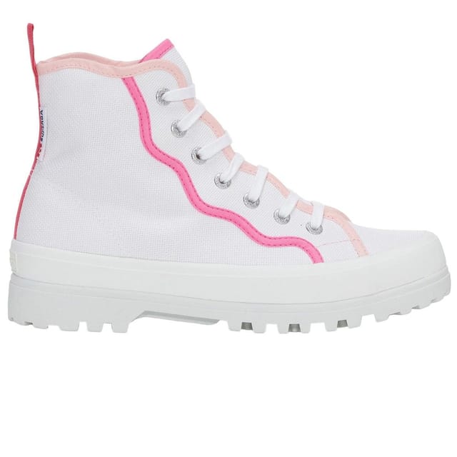 Superga Superga Women's 2341 Alpina Curly Bindings Ankle Boots in White - 3