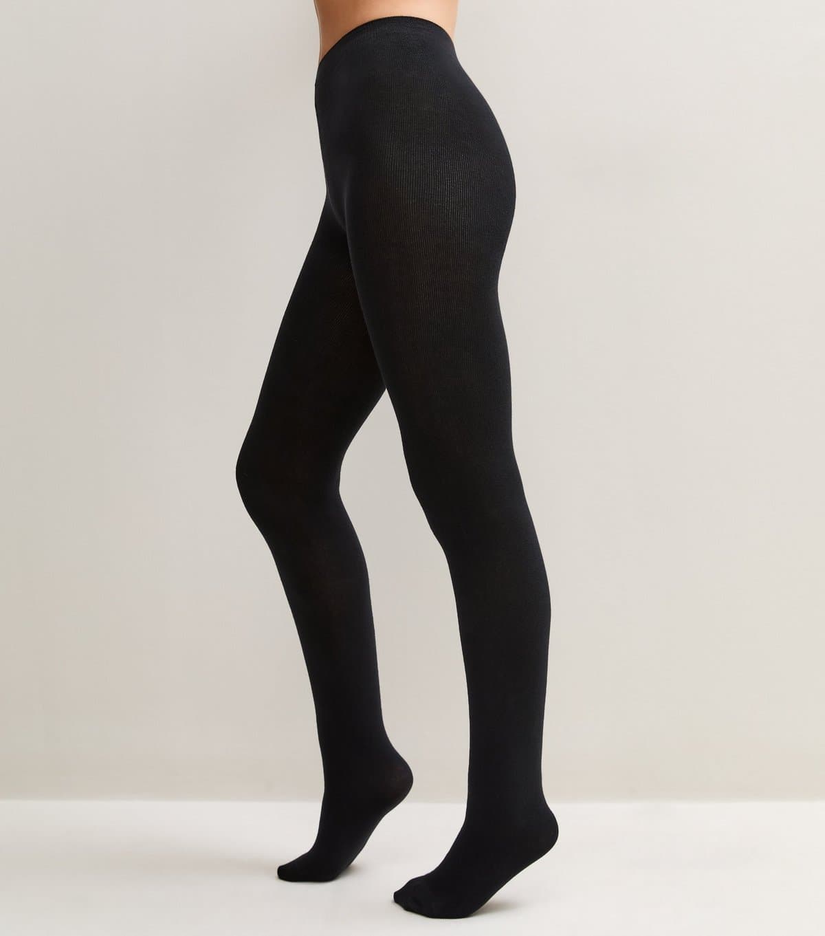 New Look Black Cotton Rich Tights New Look
